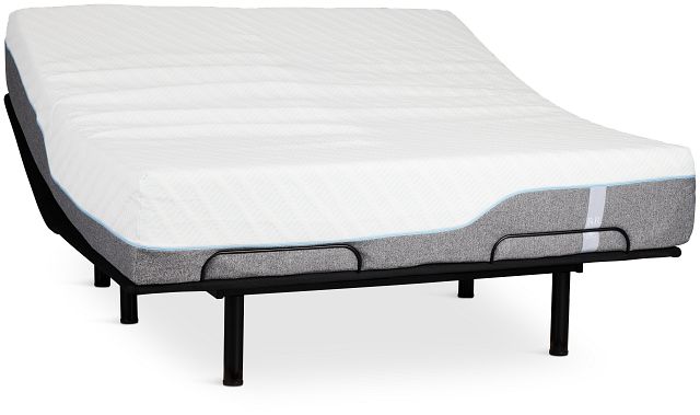 Rest & Renew Gel Cool Soft 12"2.0 Elevate Adjustable Mattress Set