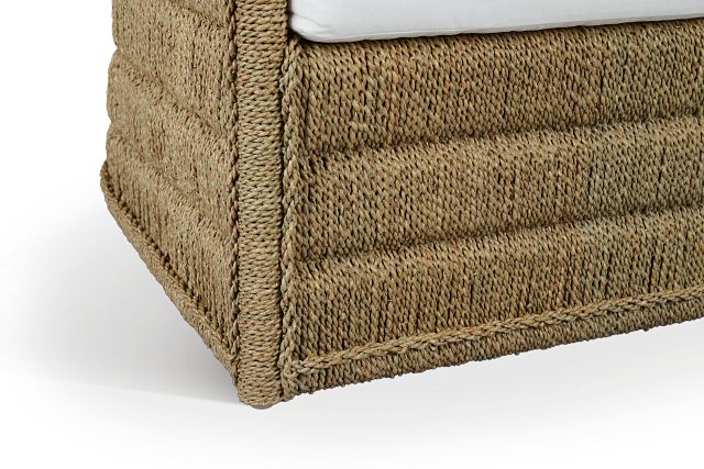 Torren Brown Woven Accent Chair