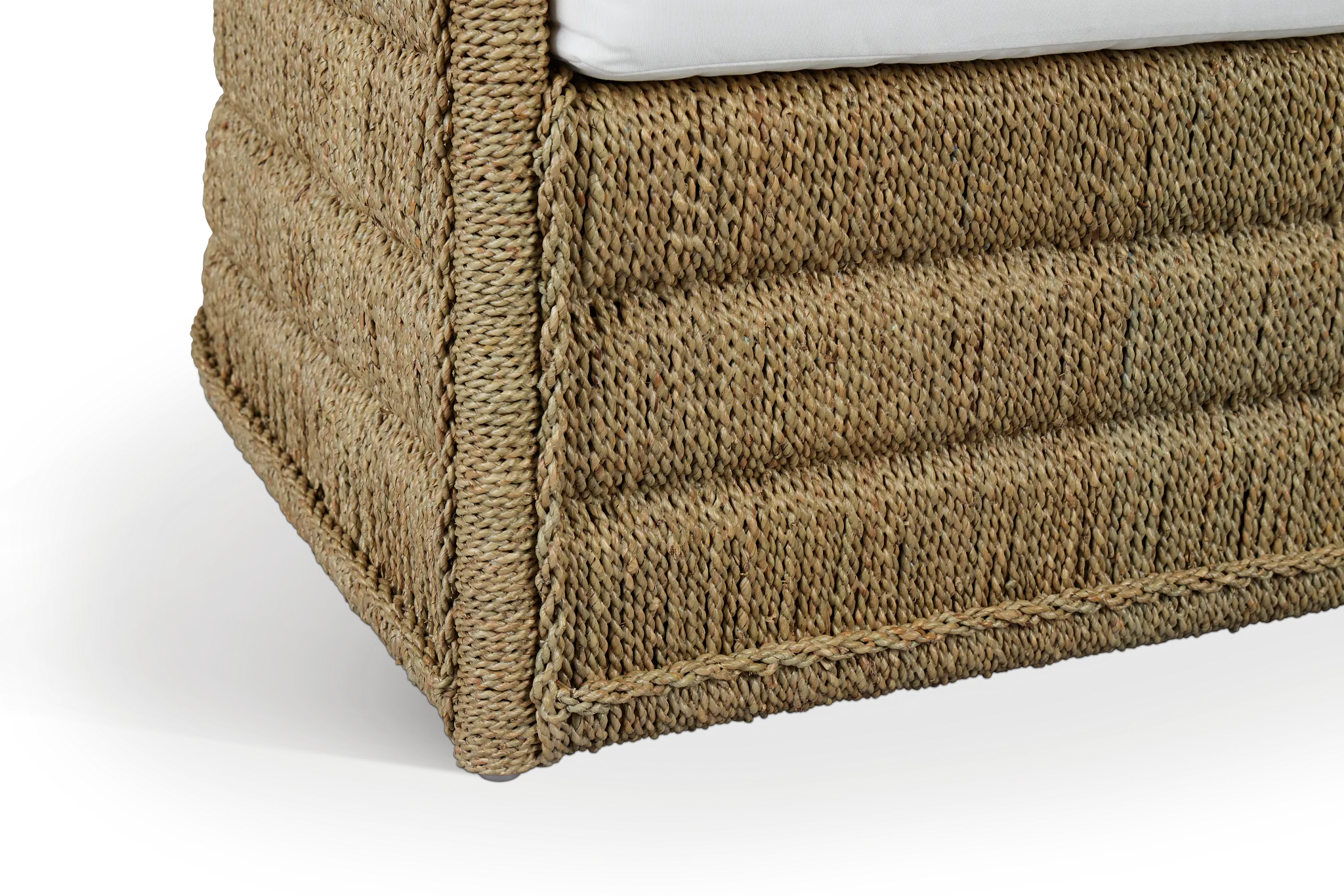 Torren Brown Woven Accent Chair