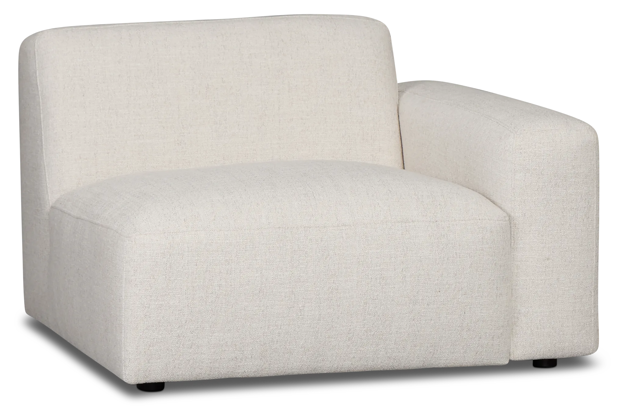 Baylor Light Beige Fabric Right Chair