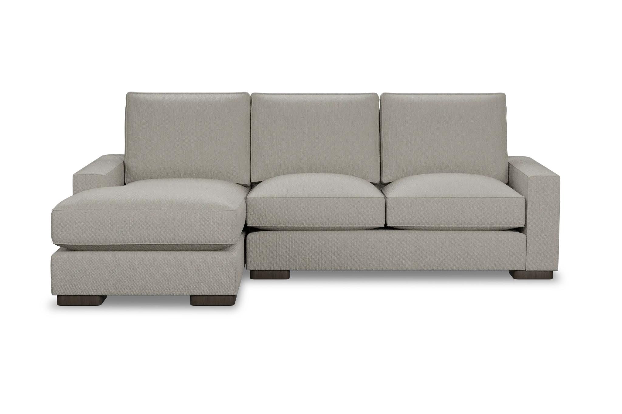 Edgewater Revenue Beige Left Chaise Sectional