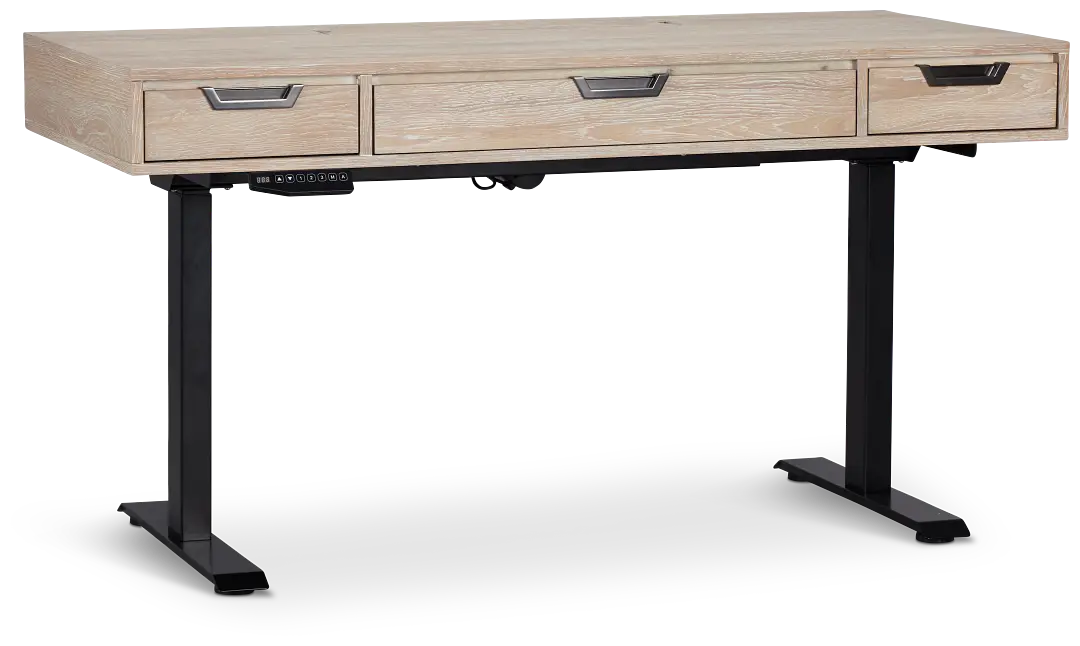 Burbank Light Tone Height Adjustable Standing Desk Burbank Light Tone Height Adjustable Standing Desk