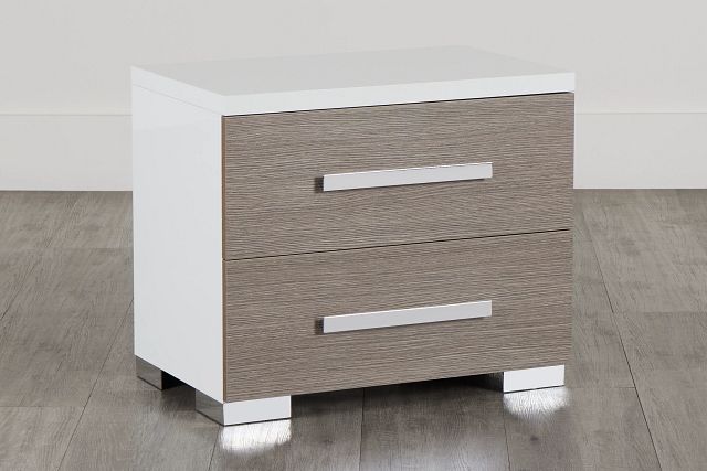 Lucca Two-tone Nightstand