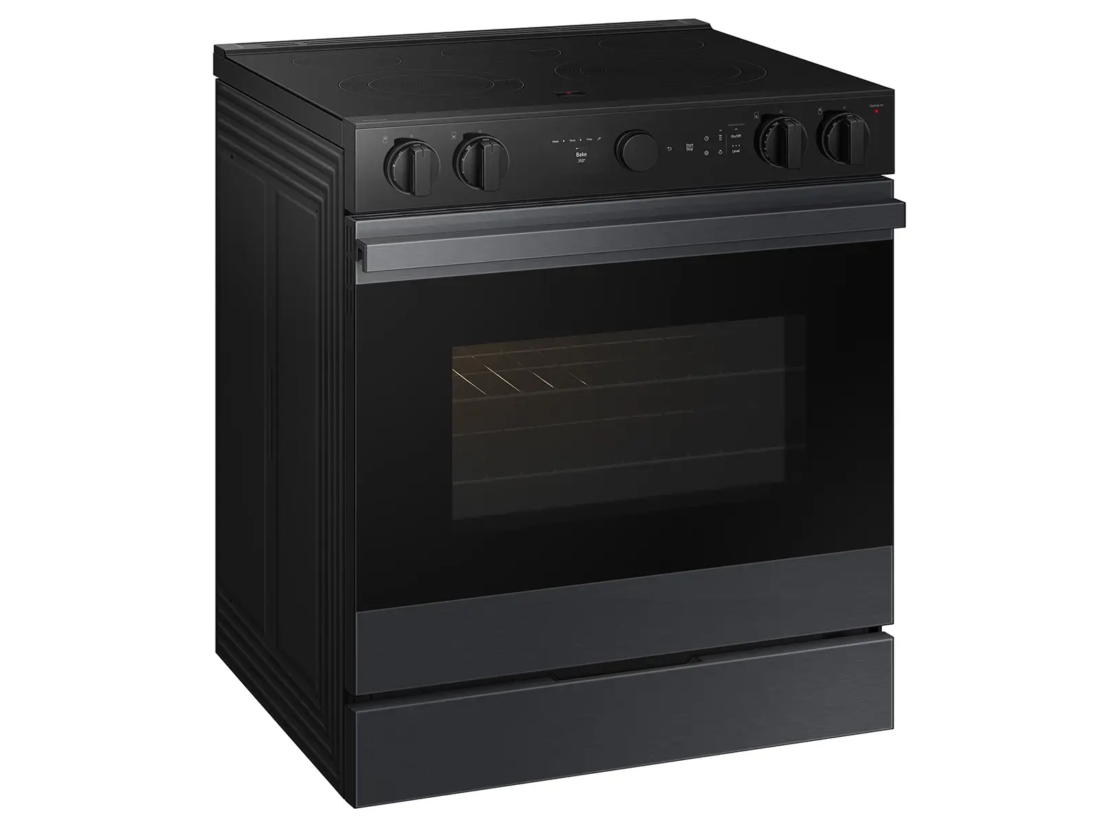 Samsung Bespoke Series Black Electric Range Samsung Bespoke Series Black Electric Range