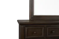 Galveston Dark Tone Dresser & Mirror