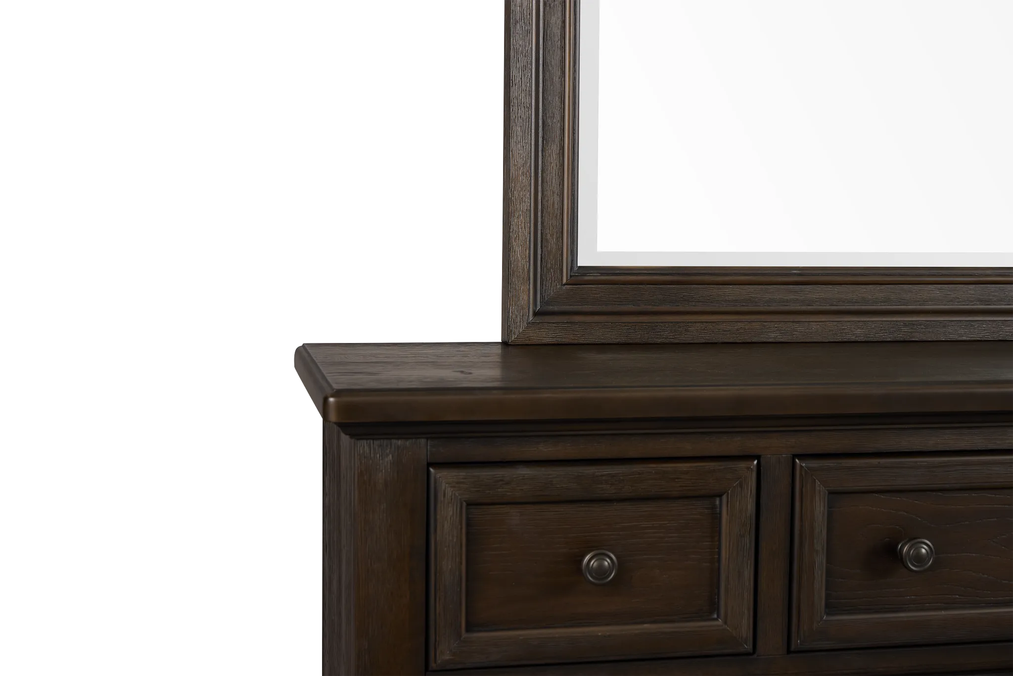Galveston Dark Tone Dresser & Mirror