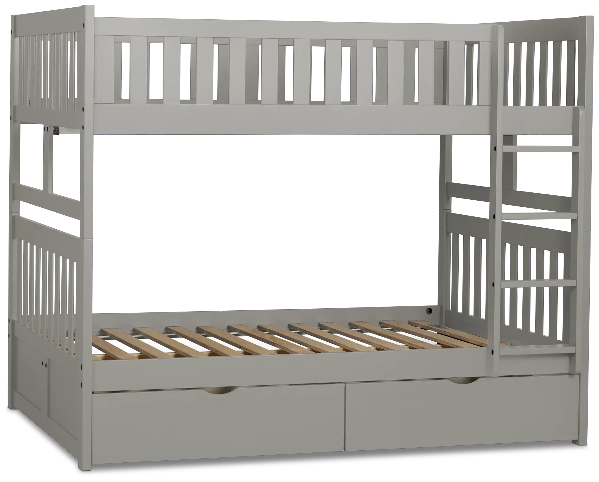 Charleston Gray Storage Bunk Bed Charleston Gray Storage Bunk Bed