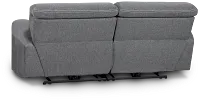 Callum Dark Gray Fabric 2-piece Modular Power Reclining Sofa