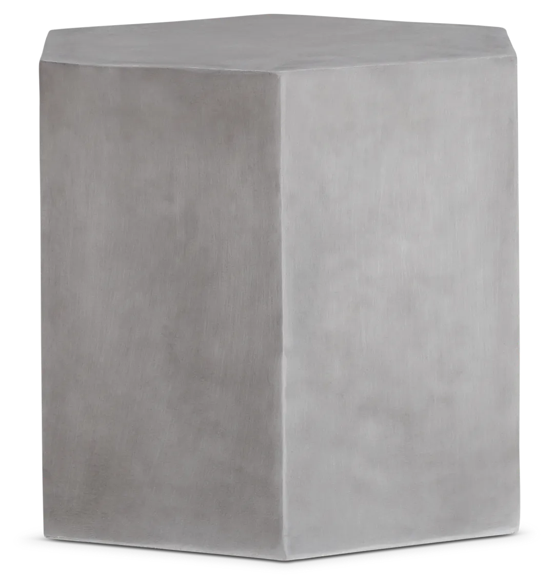 Cru Gray Accent Table