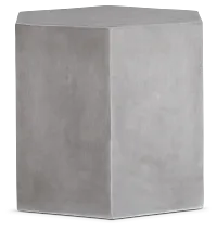 Cru Gray Accent Table