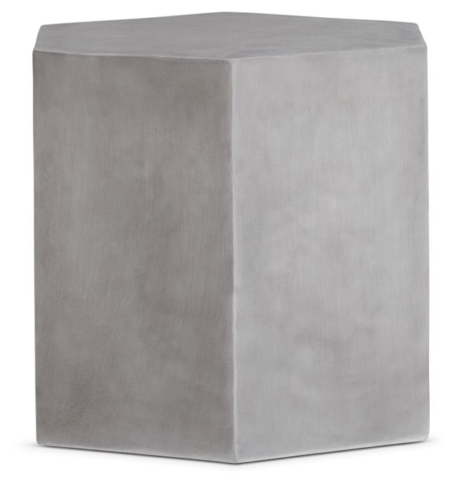 Cru Gray Accent Table
