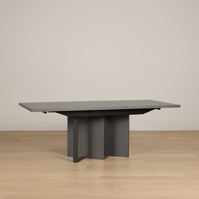 Oslo Gray Extension Rectangular Table