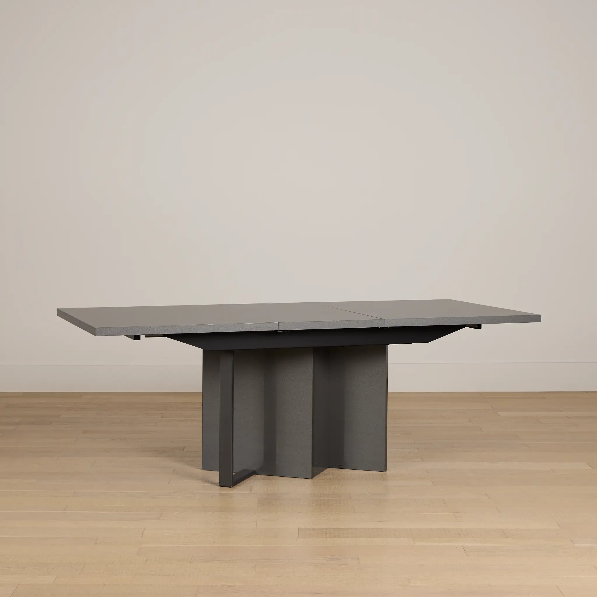 Oslo Gray Extension Rectangular Table Oslo Gray Extension Rectangular Table