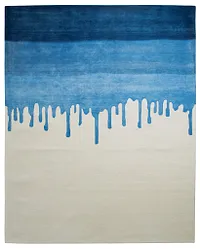 Drew Blue 8x10 Area Rug