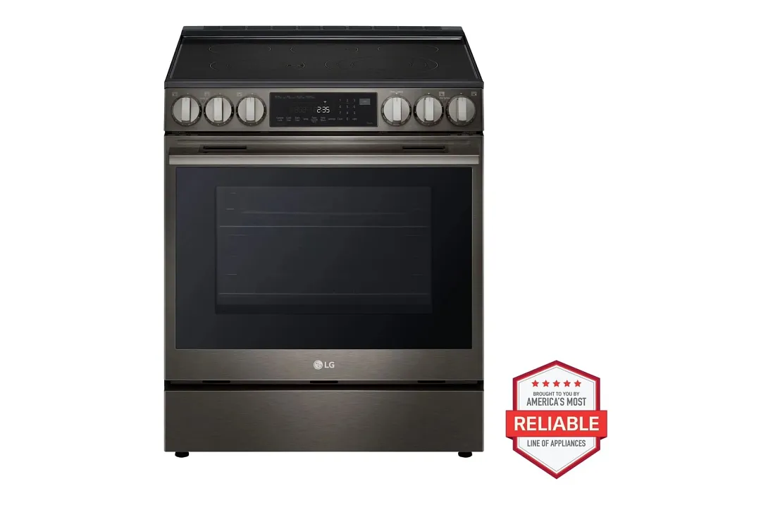 Lg 6335 Series Black Electric Range