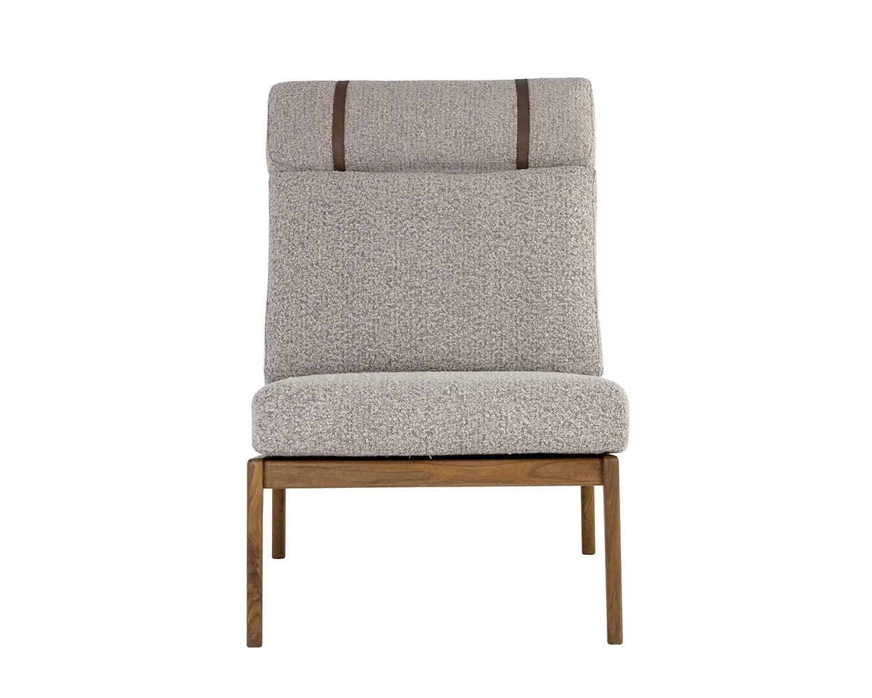 Paulet Gray Fabric Accent Chair