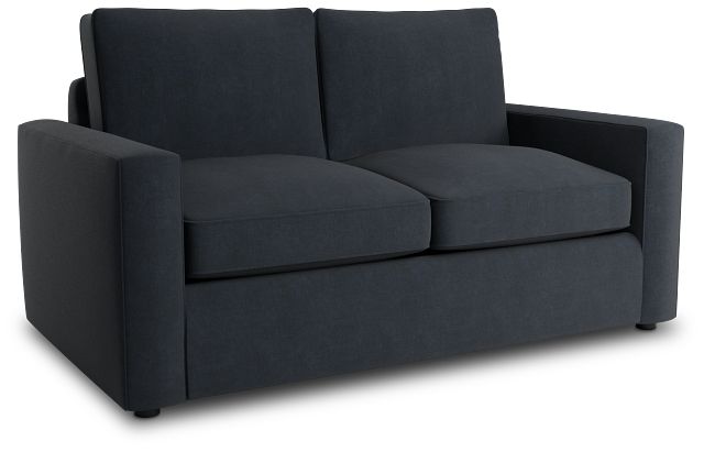 Siesta Victory Dark Blue Fabric Memory Foam Sleeper