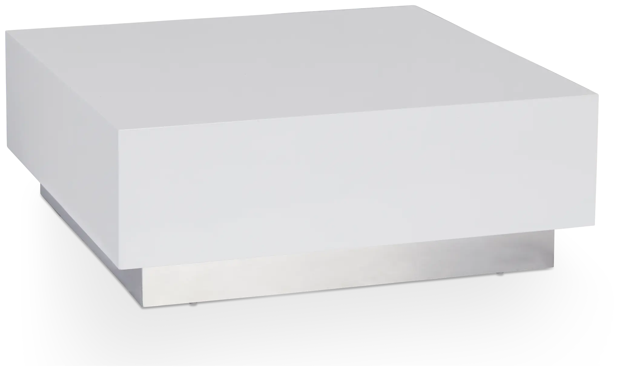 Camila White Square Coffee Table Camila White Square Coffee Table