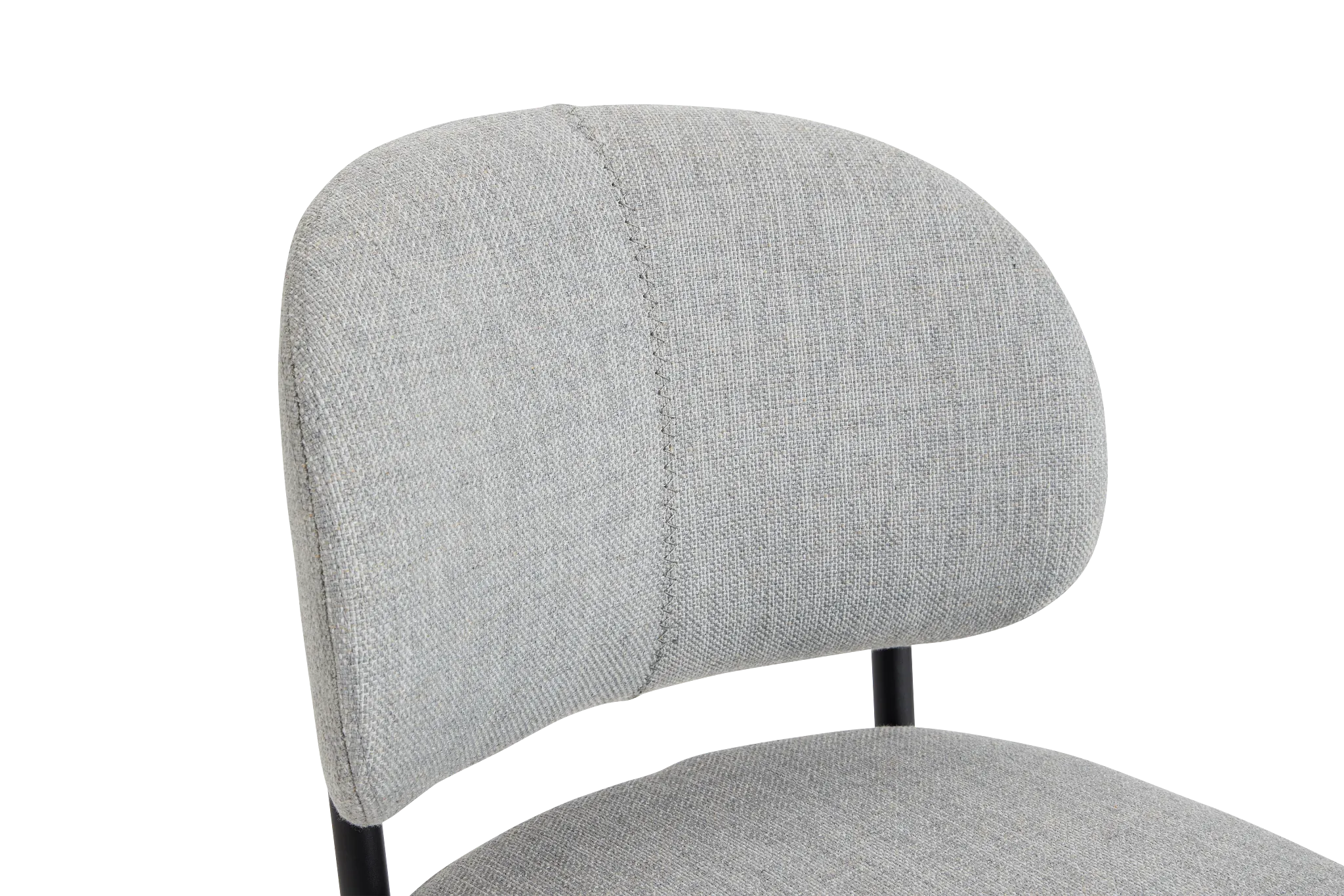 Chicago Light Gray Upholstered Side Chair