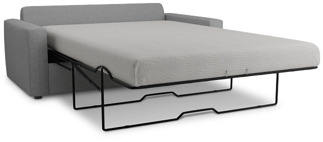 Siesta Suave Gray Fabric Memory Foam Sleeper