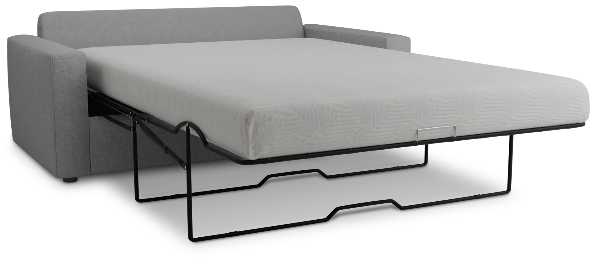 Siesta Suave Gray Fabric Memory Foam Sleeper Siesta Suave Gray Fabric Memory Foam Sleeper
