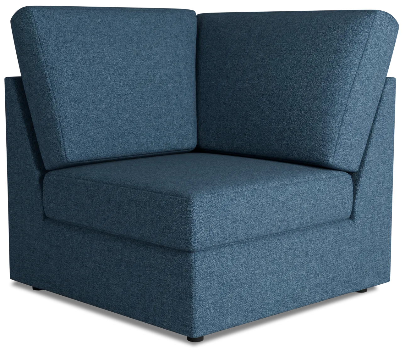 Citymod Blue Fabric Wedge