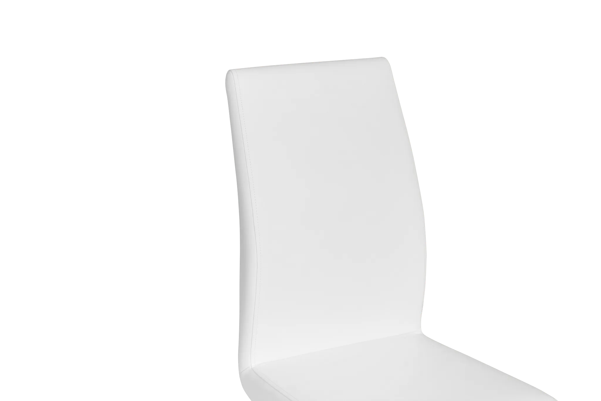 Axel White Upholstered Side Chair