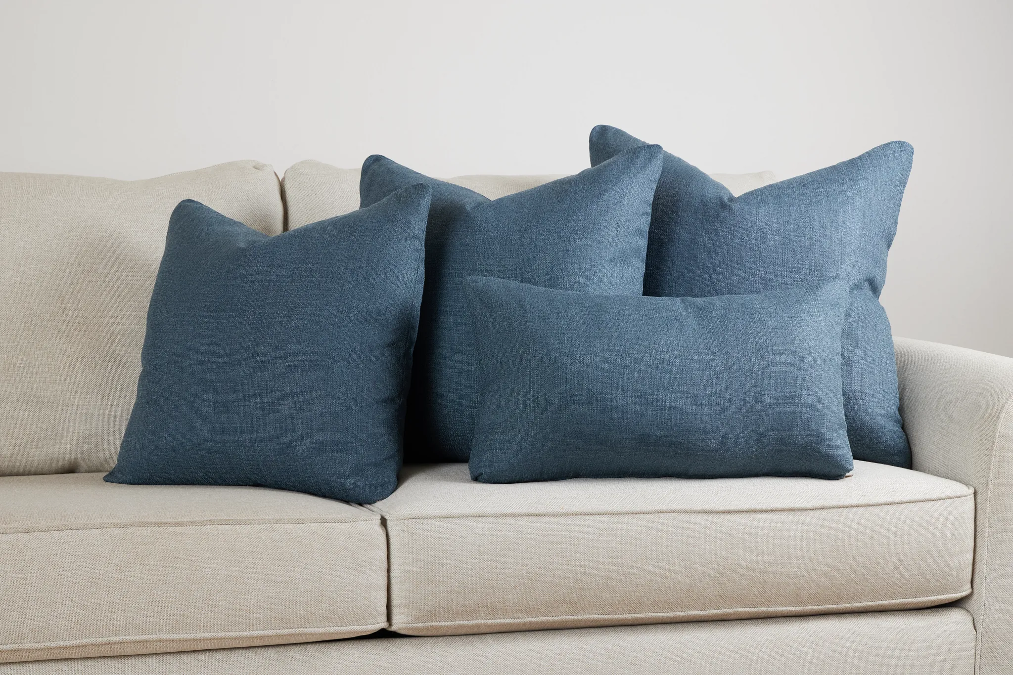 Zeke Light Blue 24" Accent Pillow