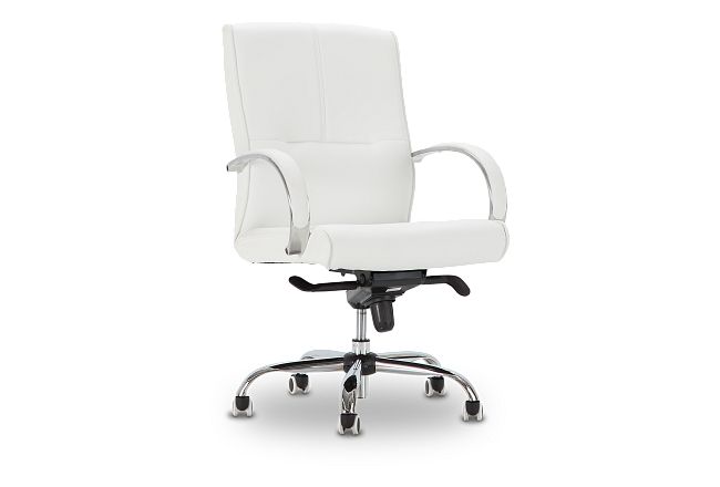 Greeley White Uph Desk Chair