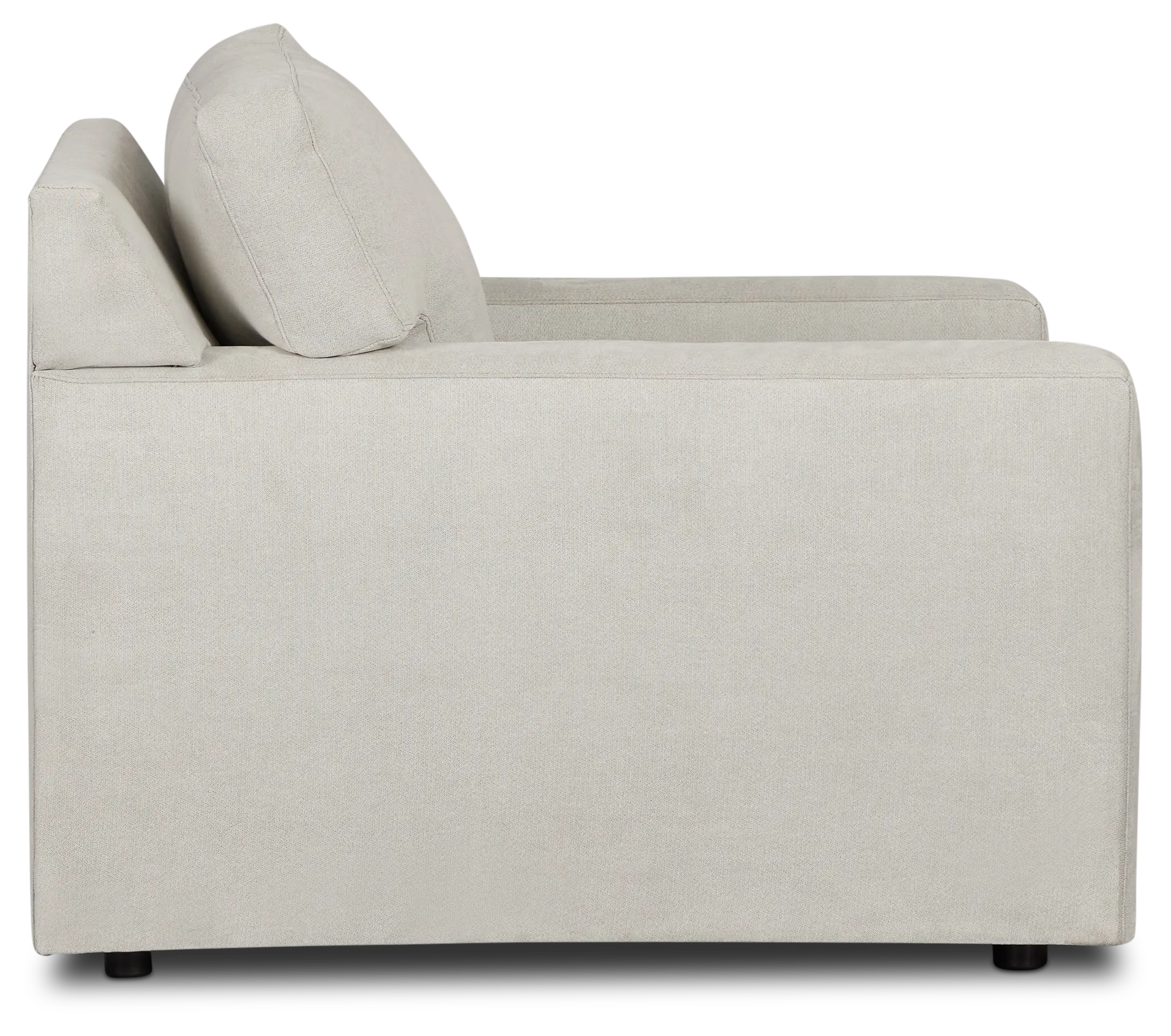 Hudson Gray Fabric Chair