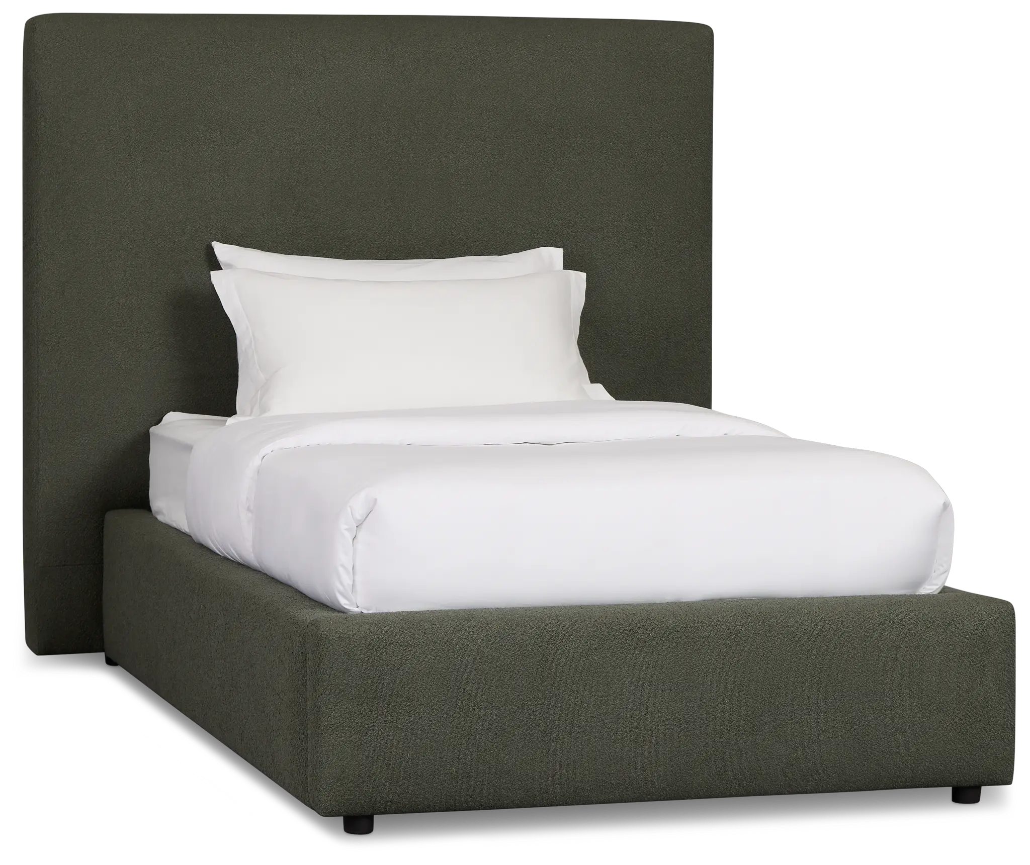 Grayton Sutton Green 54" Upholstered Platform Bed Grayton Sutton Green 54" Upholstered Platform Bed