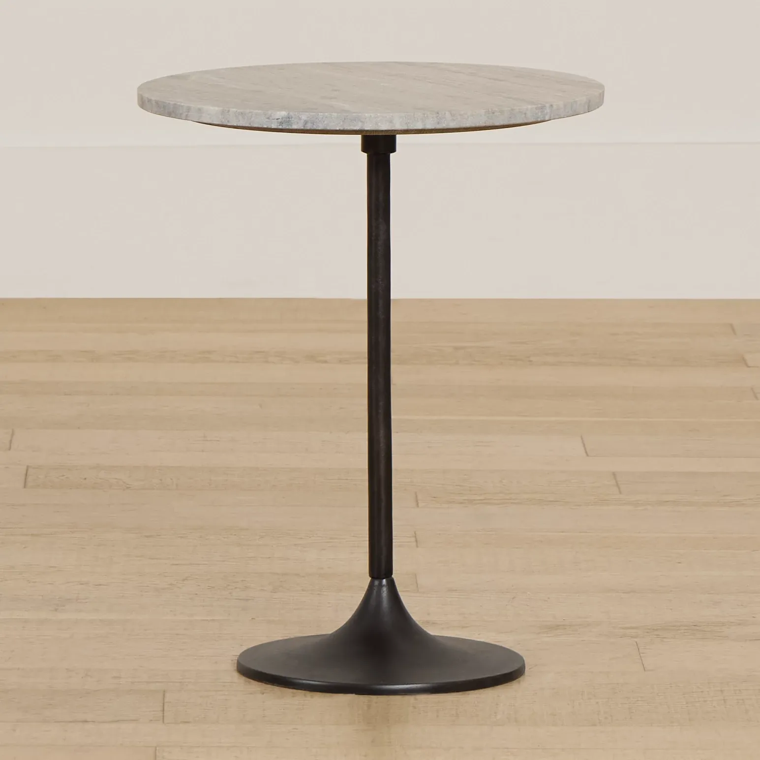 Diren Ivory Marble Accent Table