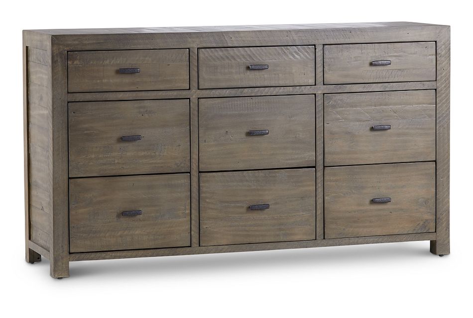 Seattle Gray Large Dresser, (2)