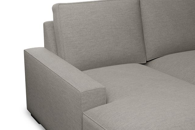 Edgewater Maguire Pewter Left Chaise Sectional