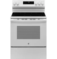 Ge 500 Series White 30" Electric Range
