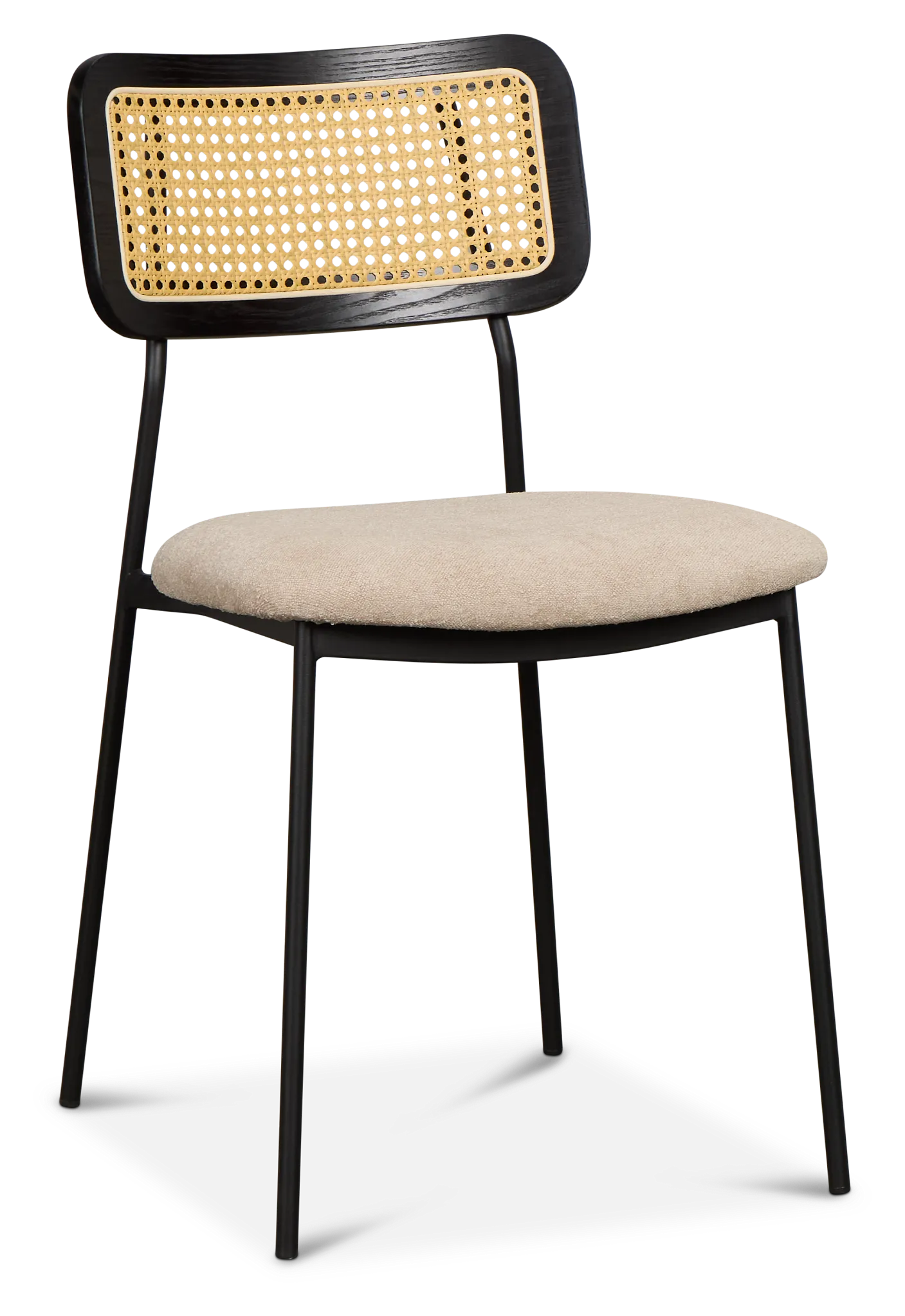 Lynden Beige Woven Upholstered Side Chair