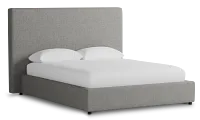 Grayton Linen 54" Upholstered Platform Bed