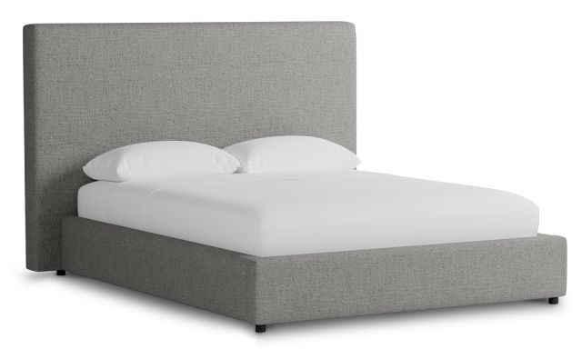 Grayton Linen 54" Upholstered Platform Bed