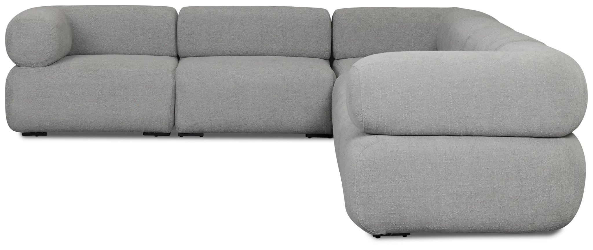 Celeste Light Gray Fabric 6-piece Modular Sectional Celeste Light Gray Fabric 6-piece Modular Sectional