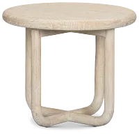 Kairo Light Tone Oval End Table