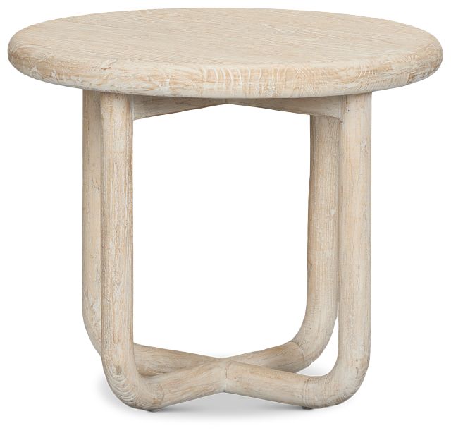 Kairo Light Tone Oval End Table