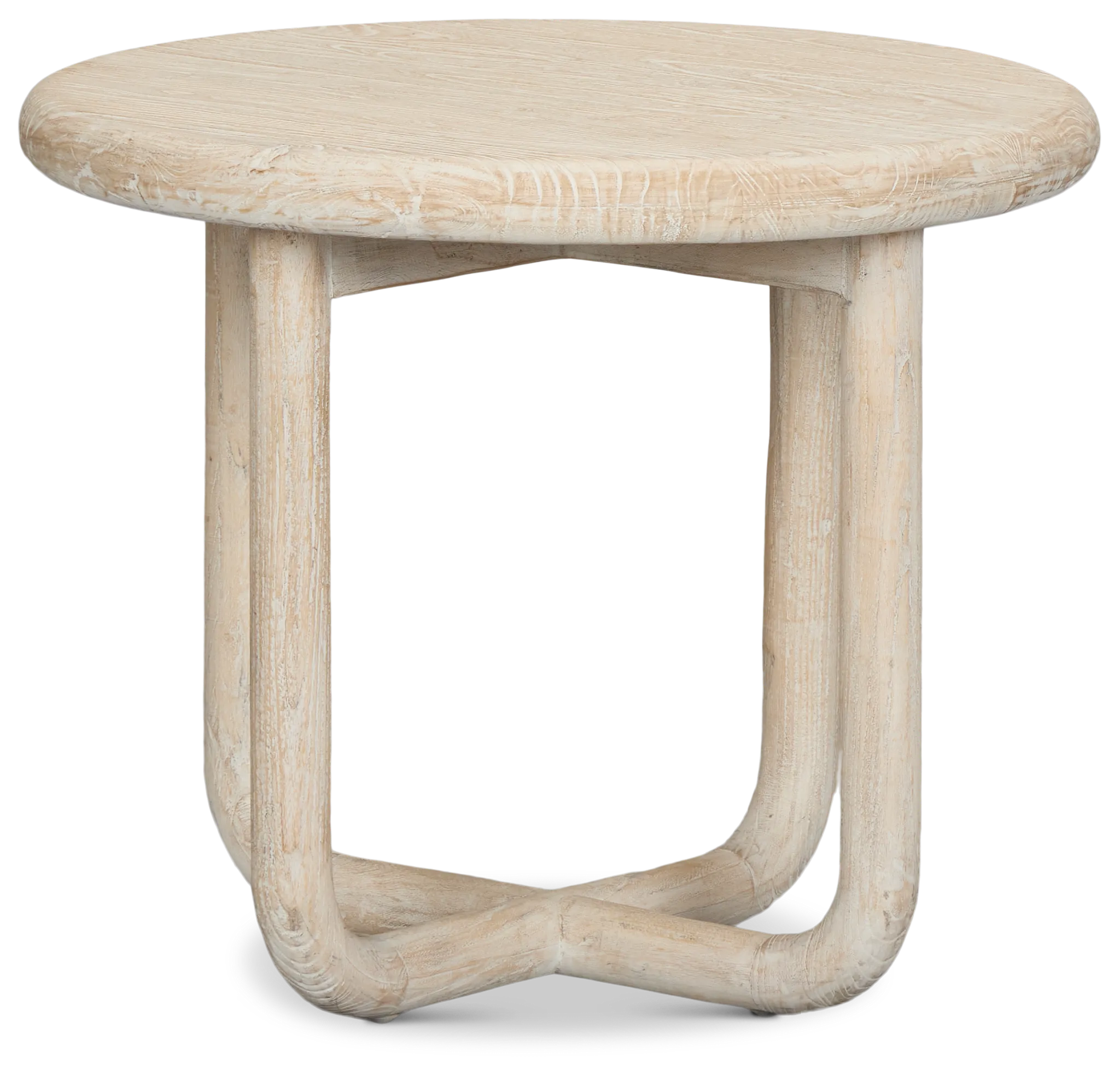 Kairo Light Tone Oval End Table