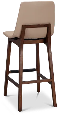 Hamilton Taupemicro 30" Upholstered Barstool