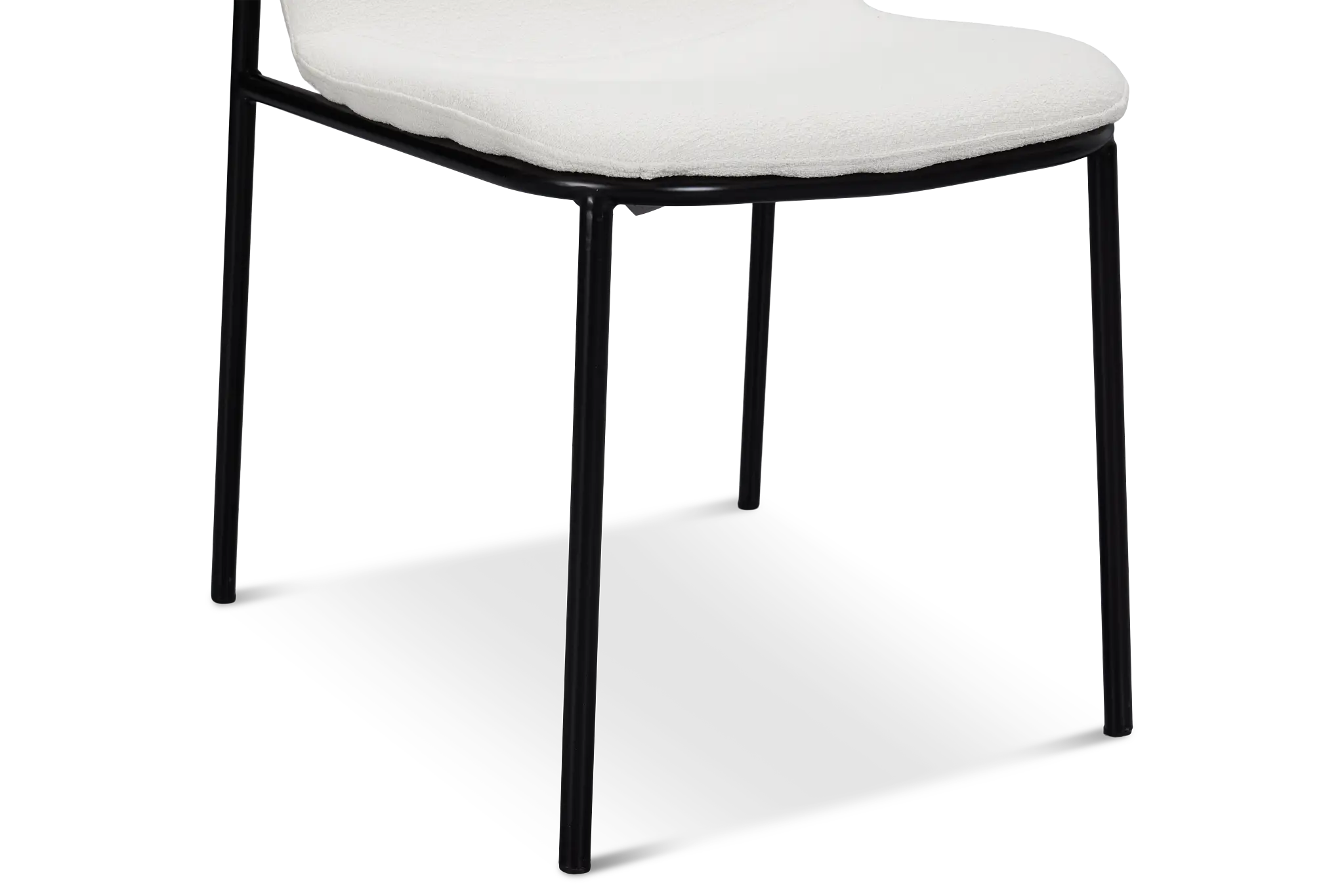 Palos White Upholstered Side Chair Palos White Upholstered Side Chair