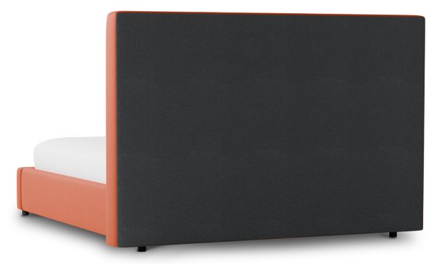 Grayton Joya Orange 54" Upholstered Platform Bed