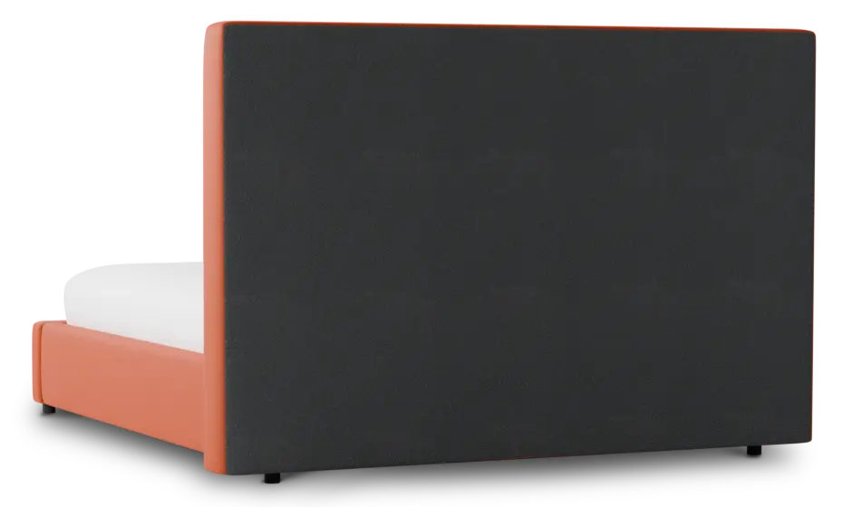 Grayton Joya Orange 54" Upholstered Platform Bed Grayton Joya Orange 54" Upholstered Platform Bed