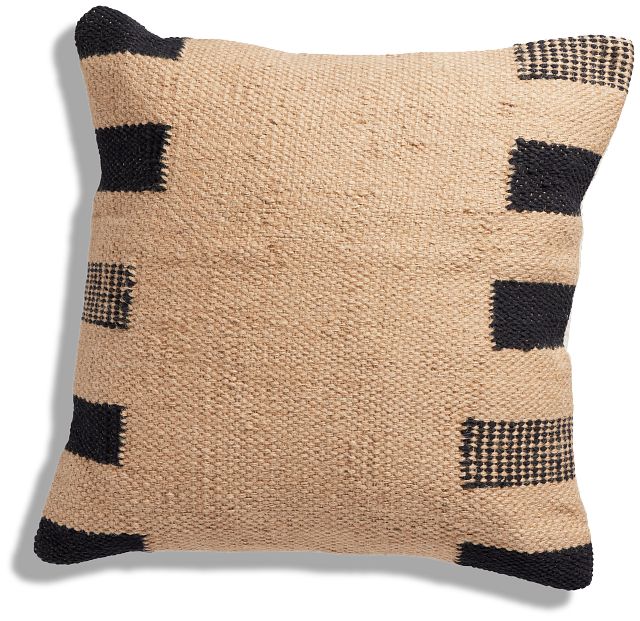 Fynn Beige 20" Accent Pillow