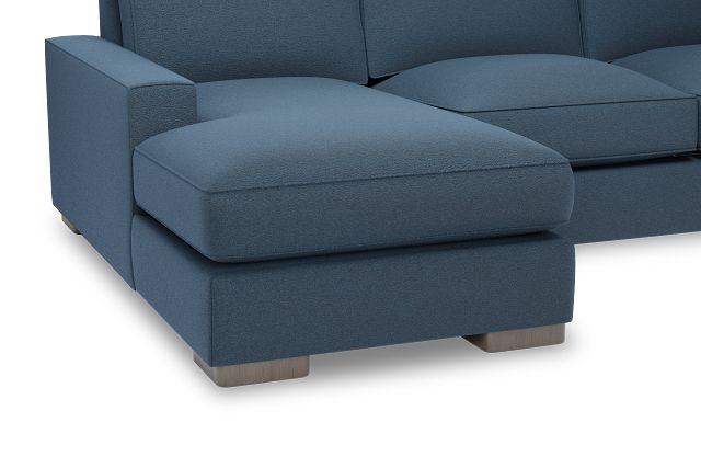 Edgewater Elite Blue Large Left Chaise Sectional