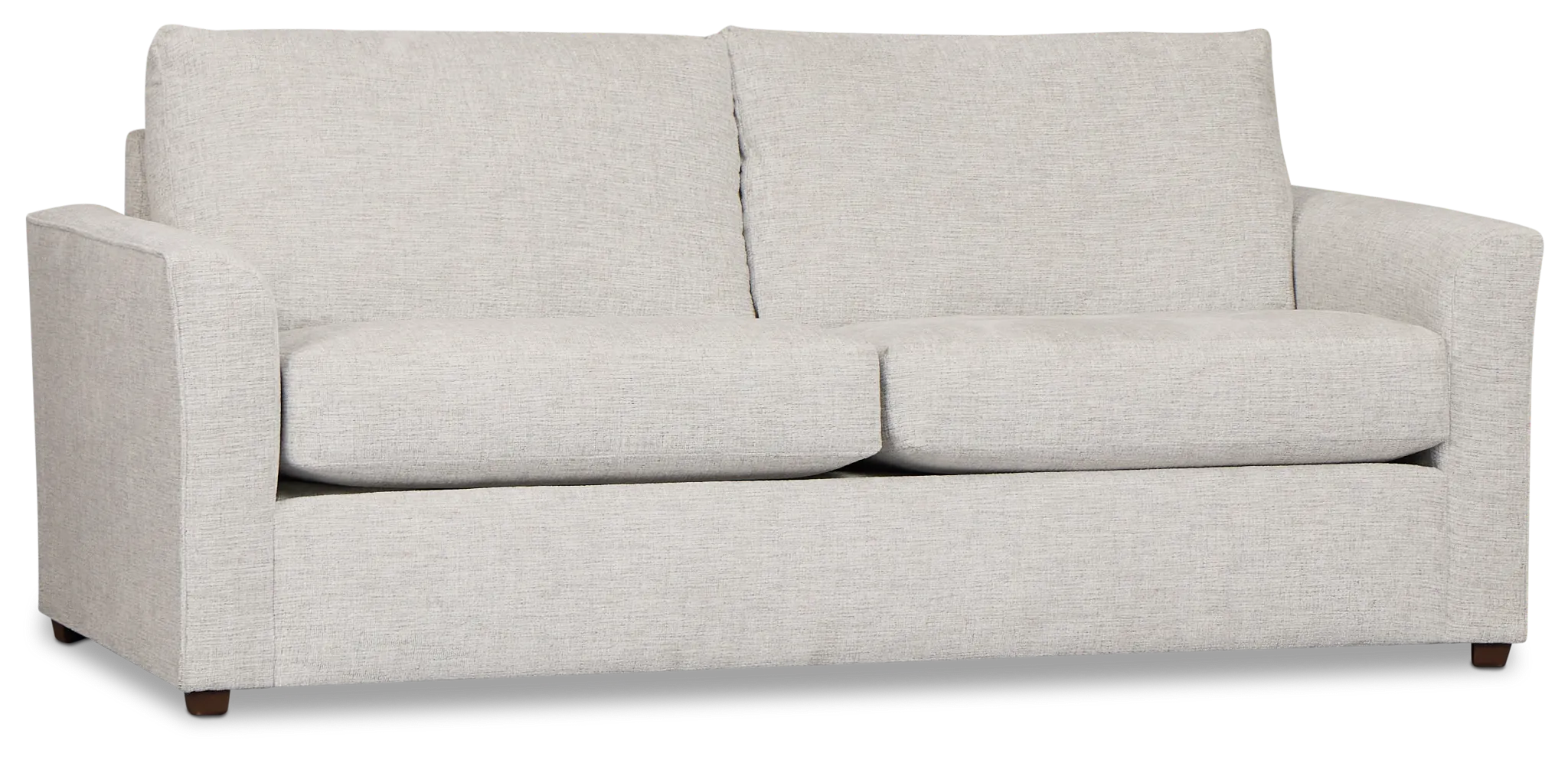 Miller Light Gray Fabric Memory Foam Sleeper