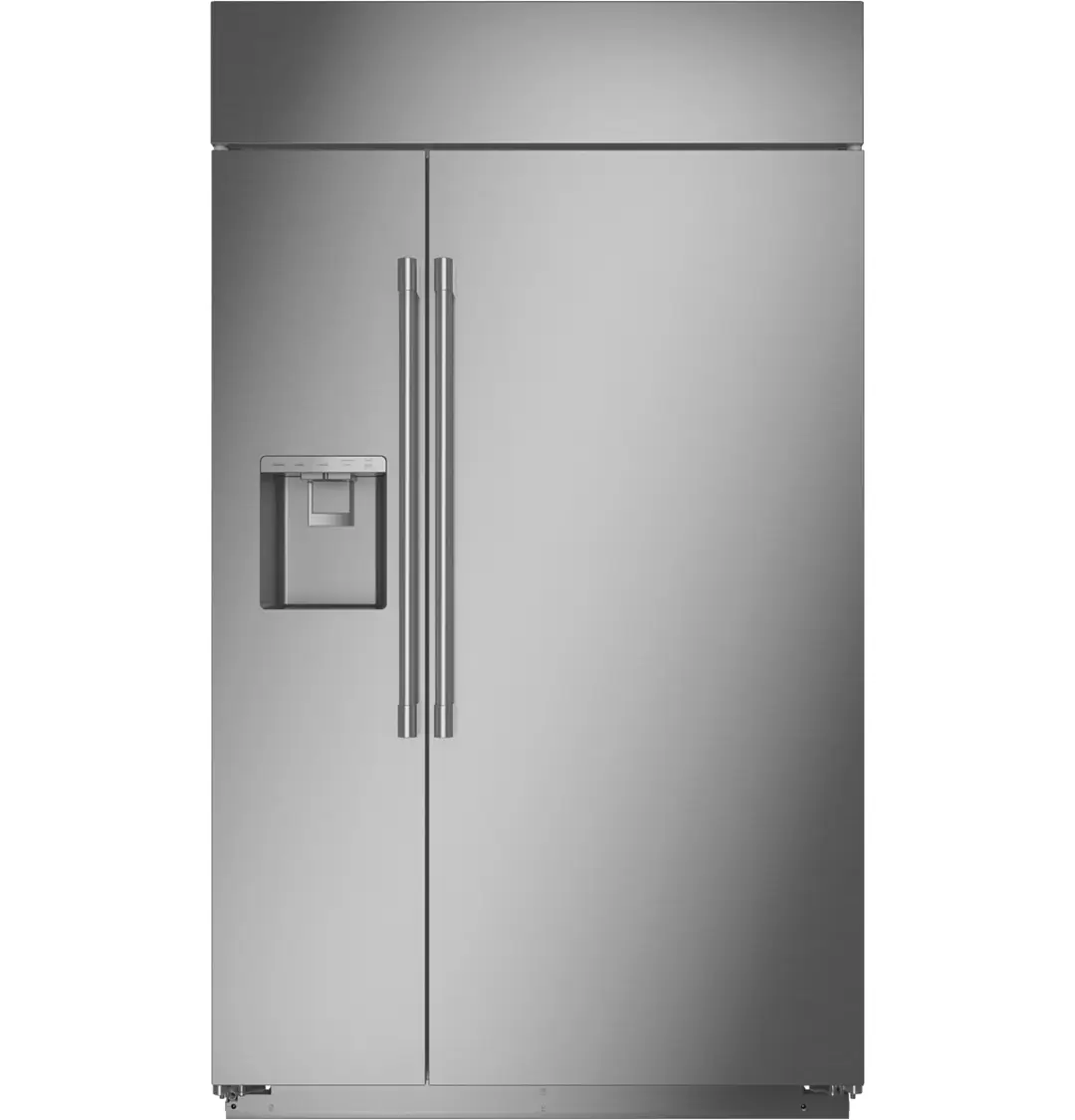 Monogram 480 Series Stainless Steel 48" Built In Side By Side Refrigerator Monogram 480 Series Stainless Steel 48" Built In Side By Side Refrigerator